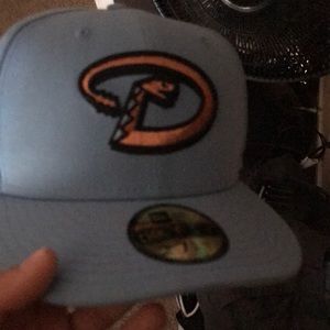 Diamond backs fitted hat